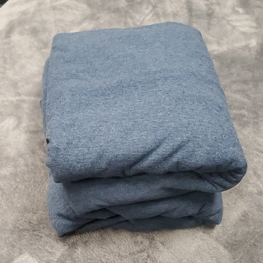 Mainstays Blue Jersey Sheet Set